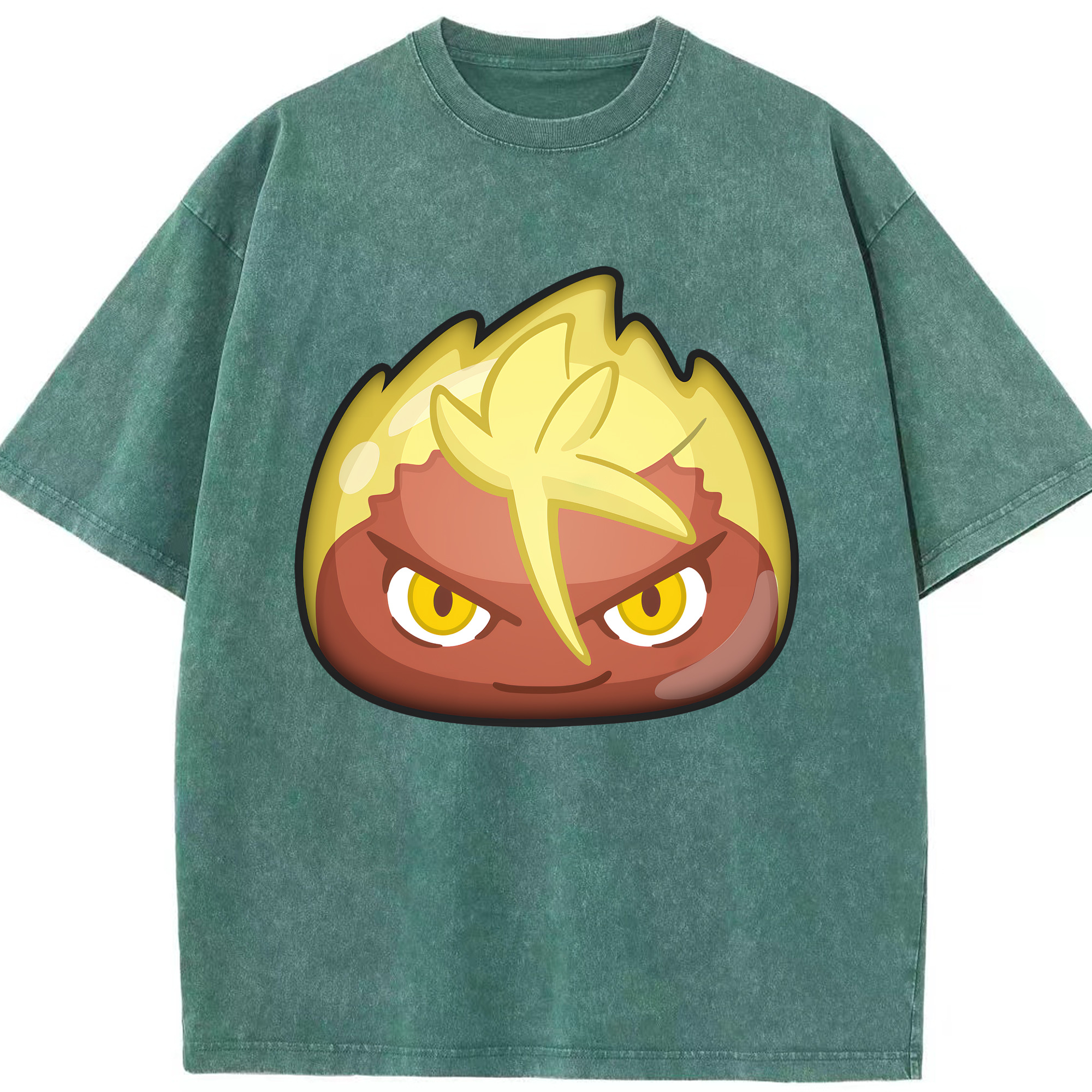 （画像用） 妖怪ウォッチ Yo-kai Watch 綿100% ヴィンテージ風 半袖Tシャツ（フロントプリント）